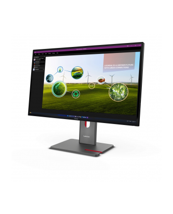 LENOVO ThinkVision P27Q-40 27inch 2560x1440 IPS 120Hz Daisy Chain KVM/eKVM USB-C 15W Factory ''brated panel Epeat Gold TCO10