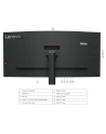 LENOVO ThinkVision T34WD-40 34inch 3440x1440 Curved VA 120Hz USB-C docking 96W Mirror power button Epeat Gold TCO10 - nr 26
