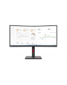 LENOVO ThinkVision T34WD-40 34inch 3440x1440 Curved VA 120Hz USB-C docking 96W Mirror power button Epeat Gold TCO10 - nr 30