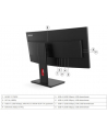 LENOVO ThinkVision T34WD-40 34inch 3440x1440 Curved VA 120Hz USB-C docking 96W Mirror power button Epeat Gold TCO10 - nr 32