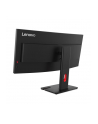 LENOVO ThinkVision T34WD-40 34inch 3440x1440 Curved VA 120Hz USB-C docking 96W Mirror power button Epeat Gold TCO10 - nr 46