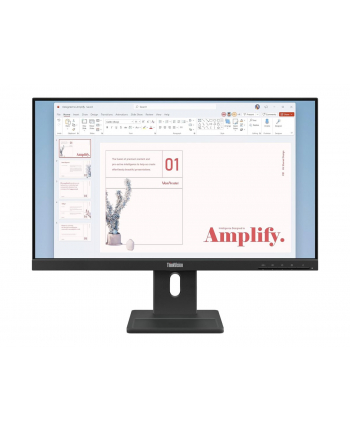 LENOVO ThinkVision E24-40 23.8inch 1920x1080 IPS 100Hz Speakers 2x2W Epeat Gold TCO10