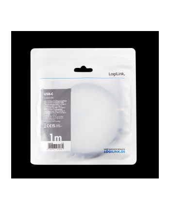 logilink Kabel USB3.2 gen2 TypeC do USB-C/F, PD, 1m nr 2