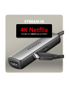 axagon RVC-HI8KPD Adapter aktywny USB-C -> HDMI 8K/60Hz, Aluminum, PD100W, 16cm kabel - nr 36