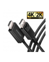 axagon RVD-HI20C2 Adapter aktywny DisplayPort -> HDMI 1.4, 4K/60Hz, kabel 1,8m - nr 36