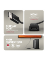axagon RVD-HI20N Adapter aktywny DisplayPort -> HDMI 1.4, 4K/60Hz, kabel 15cm - nr 26