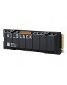 western digital WD BLACK SN850 NVMe SSD with Heatsink PCIe Gen4 500GB - nr 1