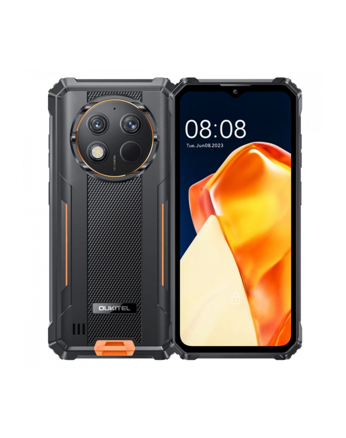 oukitel Smartfon G1 4G 6/256GB IP69K pomarańczowy główny