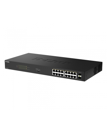 D-LINK 16 Ports GE PoE 30W + 2 Ports SFP Unmanaged Switch 240W nr 2