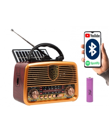 blow Radio przenośne analogowe RA10 AM/FM solarne nr 1