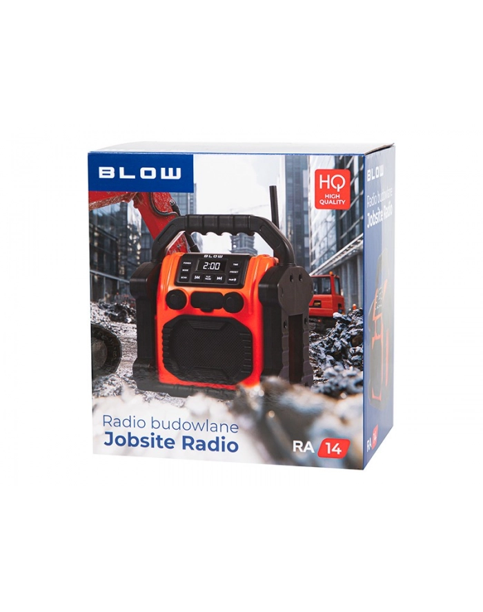 blow Radio przenośne RA14 AM/FM budowlane główny