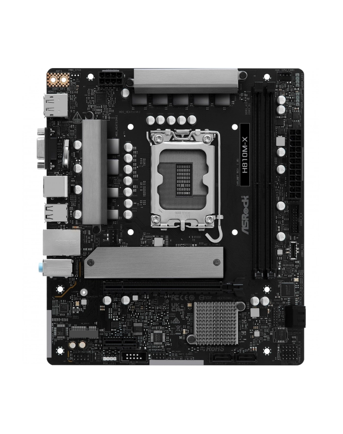 ASROCK H810M-X LGA1851 1xHDMI 1xDP 1xD-SUB MB główny