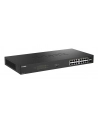 D-LINK 16 Ports GE PoE 30W + 2 Ports SFP Unmanaged Switch 240W - nr 12