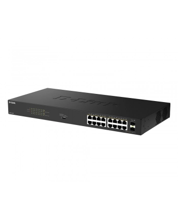 D-LINK 16 Ports GE PoE 30W + 2 Ports SFP Unmanaged Switch 240W nr 2