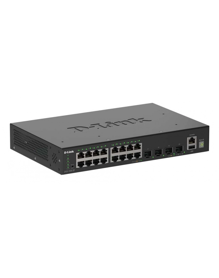 D-LINK 16 Ports GE + 4 Ports 10G SFP+ Smart Managed Switch główny