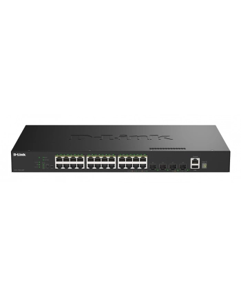 D-LINK 24 Ports GE PoE 30W + 4 Ports 10G SFP+ Smart Managed Switch 370W nr 2