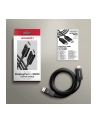axagon RVD-HI20C2 Adapter aktywny DisplayPort -> HDMI 1.4, 4K/60Hz, kabel 1,8m - nr 13