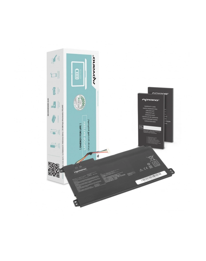 Bateria Movano do notebooka Asus Vivobook B31N1912, C31N1912, E410MA, L410MA (11.4V) (3600 mAh) główny