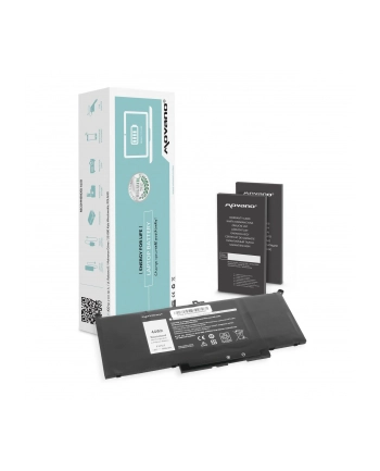 Bateria Movano do notebooka Dell Latitude MYJ96, 7290, 7390, 7490 (7.4V-7.6V) (5800 mAh) nr 1