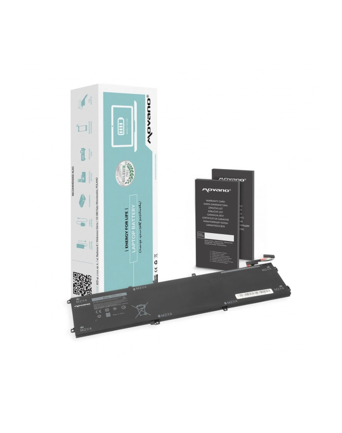 Bateria Movano do notebooka Dell XPS 15 (9550), 6GTPY (11.4V) (8500 mAh) główny
