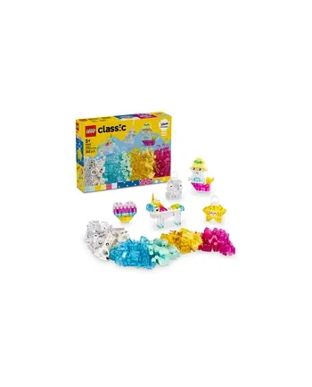 LEGO 11040 CLASSIC Magiczny zestaw z przezroczystymi klockami nr 1