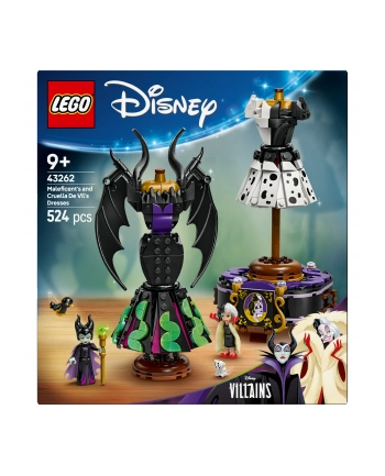LEGO 43262 DISNEY Classic Suknie Diaboliny i Cruelli De Mon nr 1