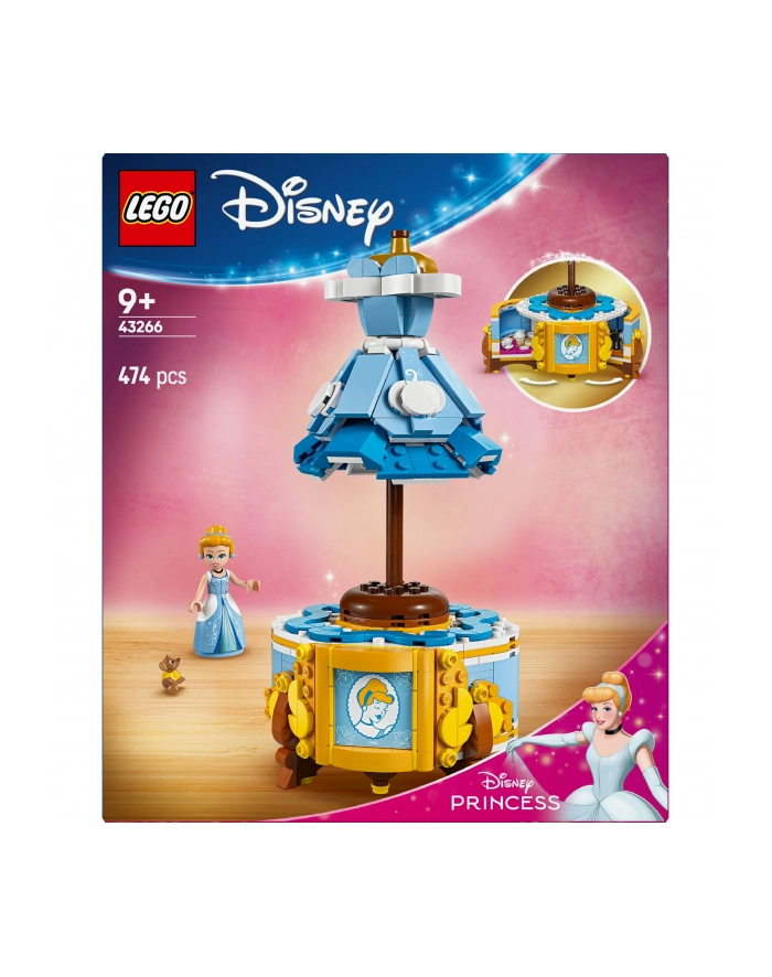 LEGO 43266 DISNEY PRINCESS Suknia Kopciuszka główny