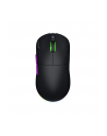 Mysz bezprzewodowa Hator QUASAR 3 ULTRA HTM770 8K optyczna 30000dpi 2.4 GHz + Bluetooth AKUMULATOR 6 przycisków Gaming RGB PixArt PAW 3950 czarna - nr 1