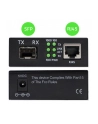 qoltec Dwukierunkowy Media Konwerter SWITCH Ethernet 1x RJ45 1x SFP |   1000Mb/s | 5V - nr 10