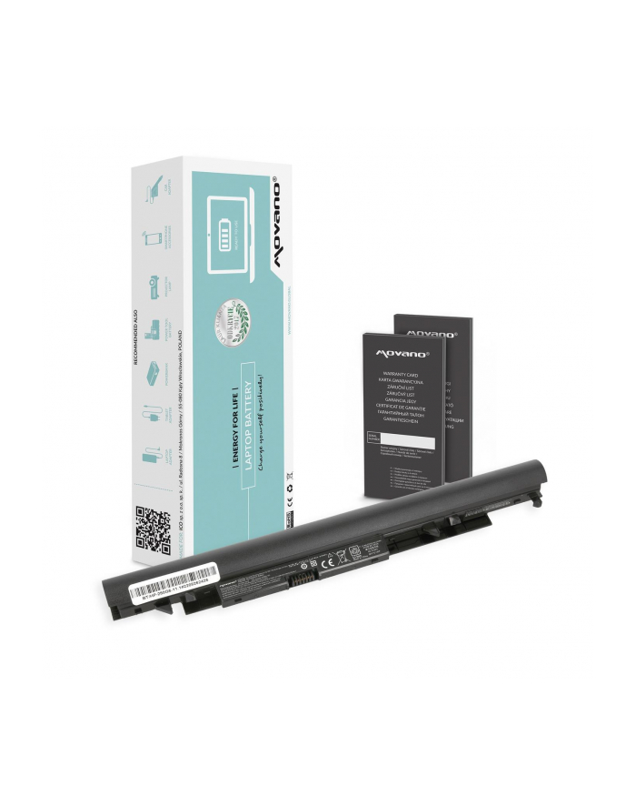 Bateria Movano do notebooka HP 240 250 255 258 G6, JC03, JC04 (10.8V-11.1V) (2200 mAh) główny