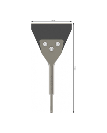 Bosch PRO SDS plus Floor Scraper 290x130mm 2608690610