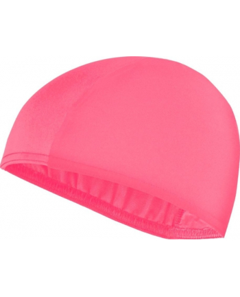 Czepek pływacki materiałowy dziewczęcy LYCRAS różowy 834340 Spokey