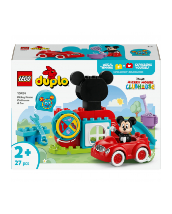 LEGO 10454 DUPLO Disney Klub przyjaciół Myszki Miki i samochód nr 1
