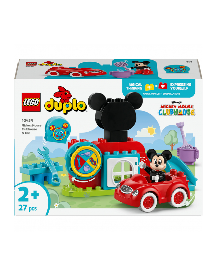 LEGO 10454 DUPLO Disney Klub przyjaciół Myszki Miki i samochód główny