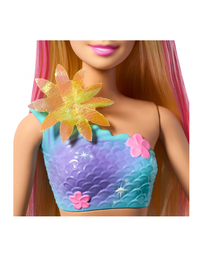 Lalka Barbie Flower Magic Mermaid Blonde JDM72 MATTEL główny