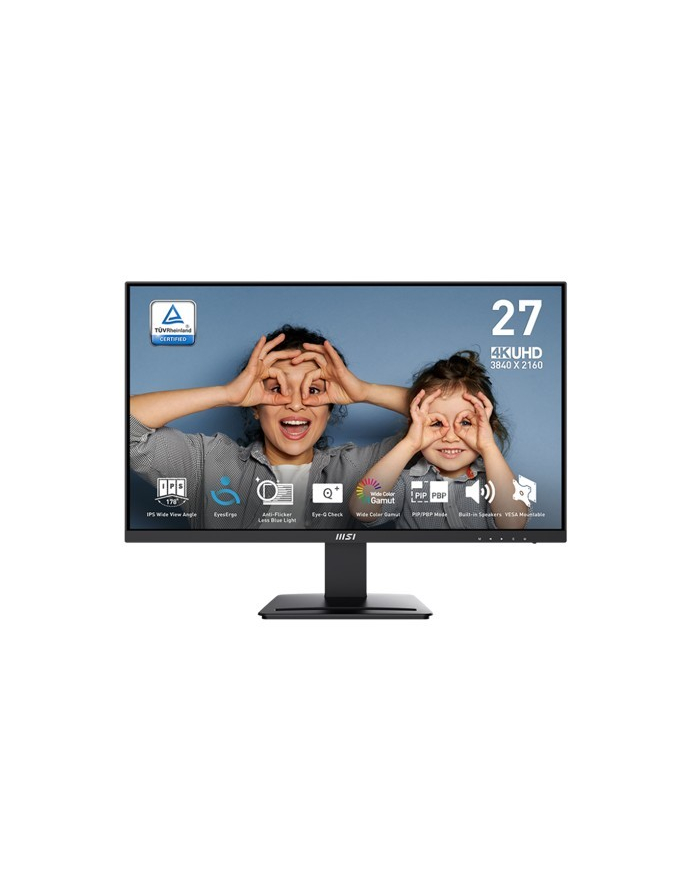 msi Monitor PRO MP273U 27 '' LED/UHD/Flat/60Hz/Black główny