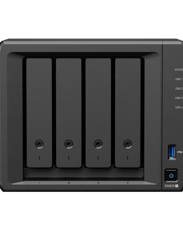 synology NAS DS925+ 4x0HDD V1500B 4GB DDR4 ECC 2x2,5GbE RJ45 3Y główny