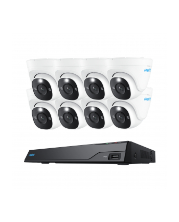 Reolink Zestaw Kamera Nvs16-8Md8 Sieciowy Rejestrator Wideo + 8X P334 nr 2