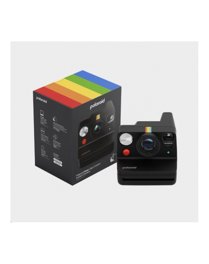 Aparat natyczmiastowy Polaroid Now+ Gen 3 | czarny główny