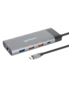 Manhattan Stacja dokująca USB-C 130714 (USBCPD10IN18K) - nr 1