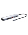 Manhattan Stacja/replikator 7-in-1 4K USB-C Dockingstation 1xHDMI 2xUSB 10Gb/s (153966) - nr 12