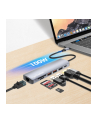 Manhattan Stacja/replikator 7-in-1 4K USB-C Dockingstation 1xHDMI 2xUSB 10Gb/s (153966) - nr 4