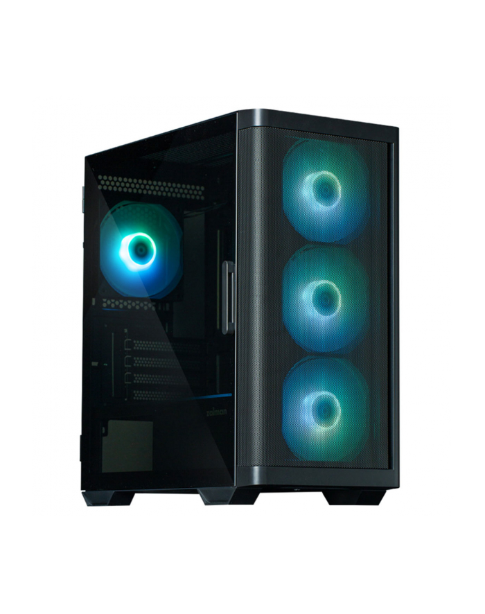 Zalman M4 Black Matx Mini Tower 4 Fans Argb (M4BLACK) główny