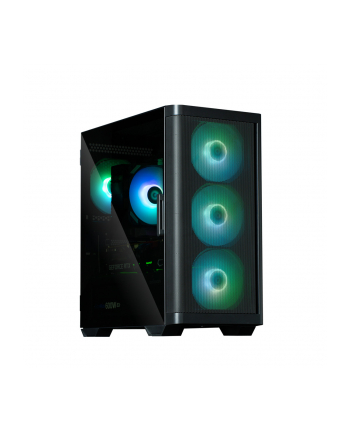 Zalman M4 Black Matx Mini Tower 4 Fans Argb (M4BLACK)