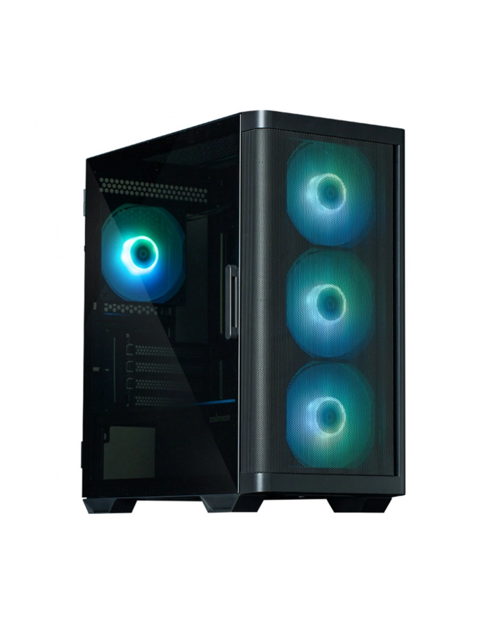 Zalman M4 Black Matx Mini Tower 4 Fans Argb (M4BLACK) główny