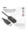 Club3D Redukcja DisplayPort 1.4/HDMI 4K, aktivní - nr 17