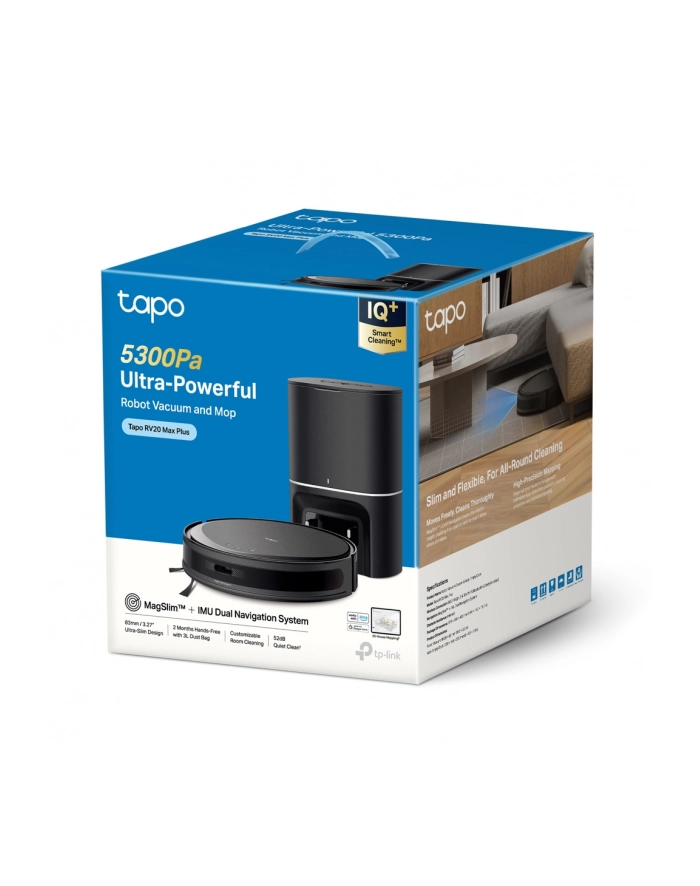 Tp-Link   Tapo RV20 Max Plus  Czarny główny