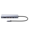 Manhattan Stacja/replikator 7-in-1 4K USB-C Dockingstation 1xHDMI 2xUSB 10Gb/s (153966) - nr 11