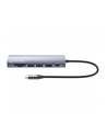 Manhattan Stacja/replikator 7-in-1 4K USB-C Dockingstation 1xHDMI 2xUSB 10Gb/s (153966) - nr 35