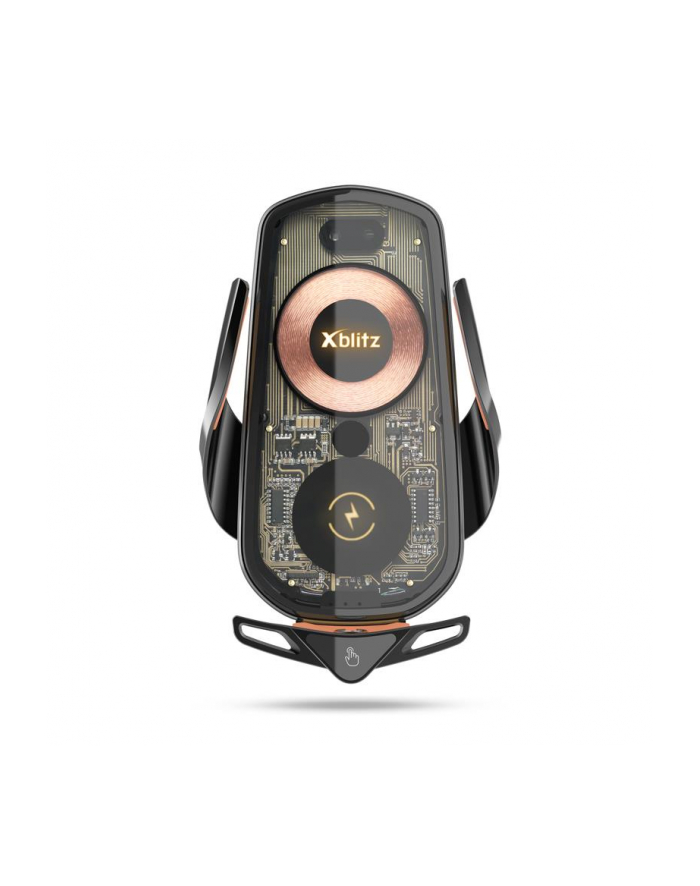 Uchwyt samochodowy Xblitz FX6 Exclusive, automatyczny, z funkcją bezprzewodowego ładowania główny